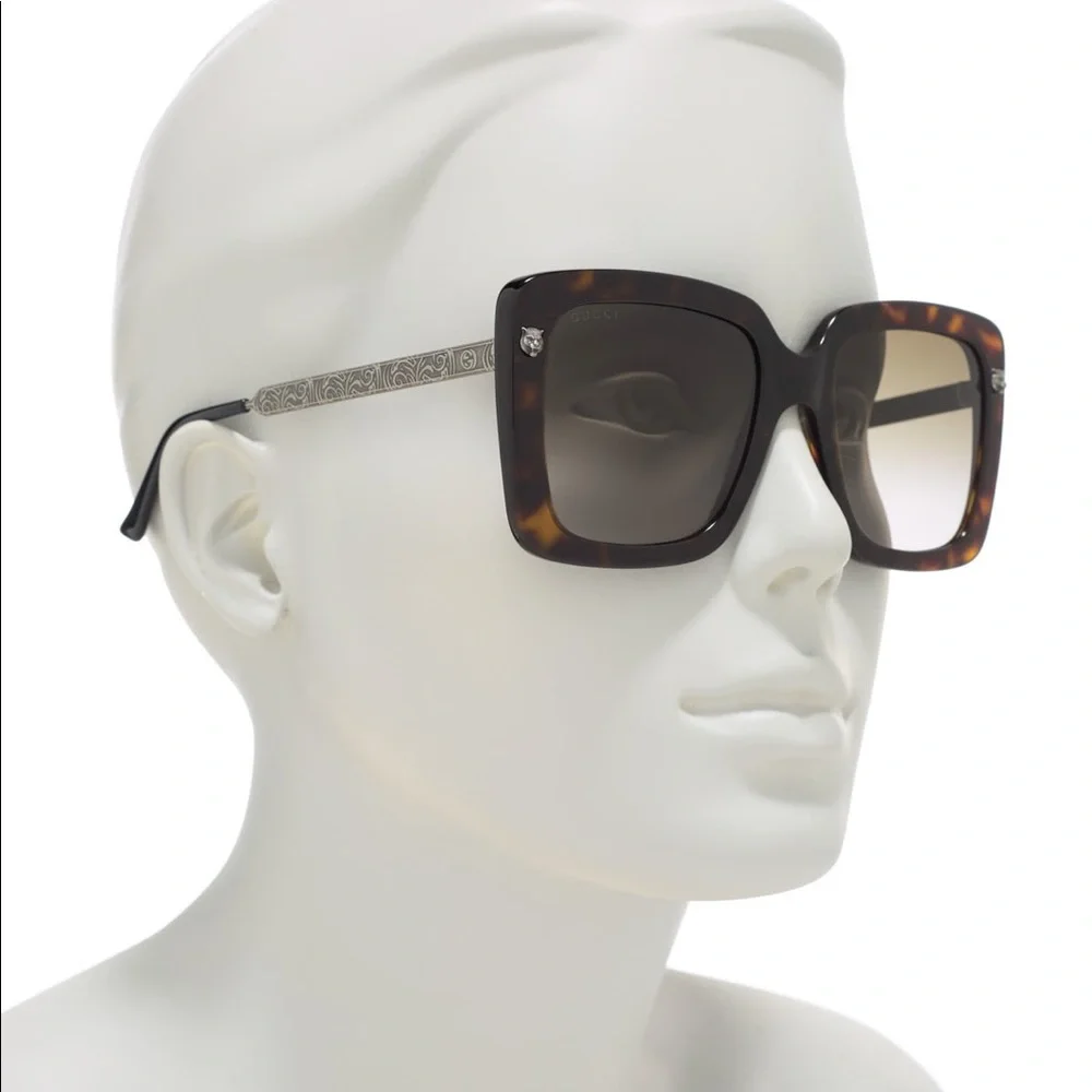 GUCCI 53mm Square Sunglasses